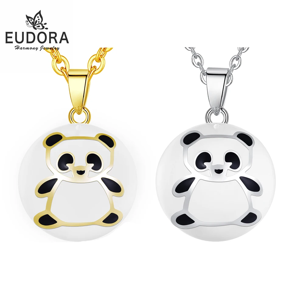 Eudora 20 mm tehotenstvo Bola panda prívesok anjel volajúce dieťa, ktoré si želá chime loptu harmónia harmónia guľa Náhrdelník