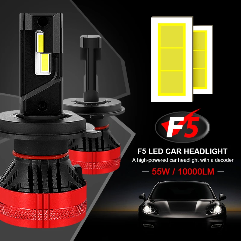 EURS F5 LED H15 LED 110W LED svetlomet H7 9005 HB3 9006 HB4 LED H8 H8