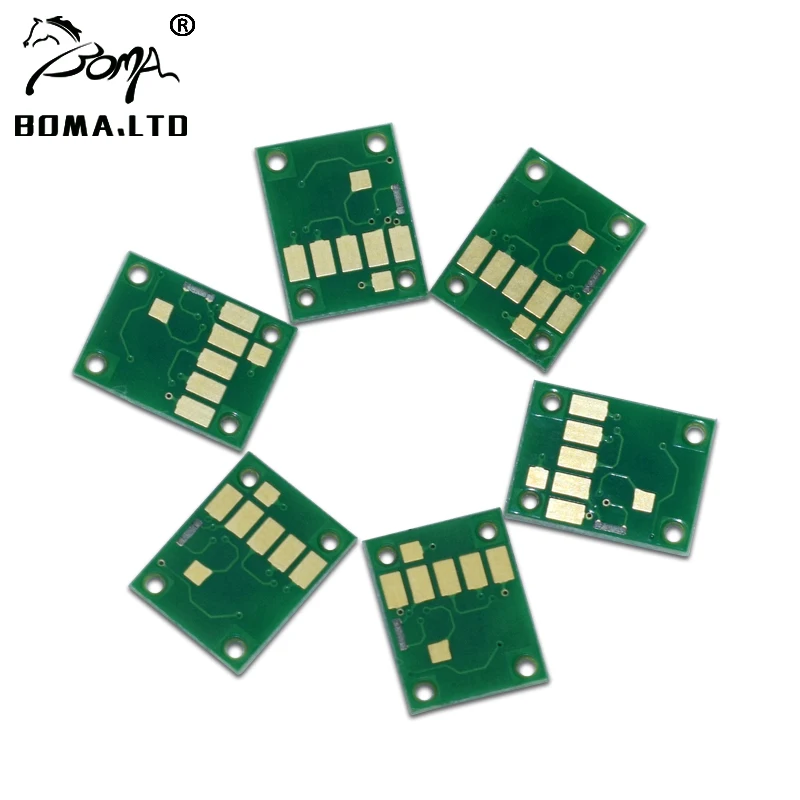 Európa 580 581 XL PGI-580 CLI-581 Atramentový čip pre Canon Pixma TS8150 TS8151 TS8152 TS8250 TS8251 TS8252 TS9150 TS9155