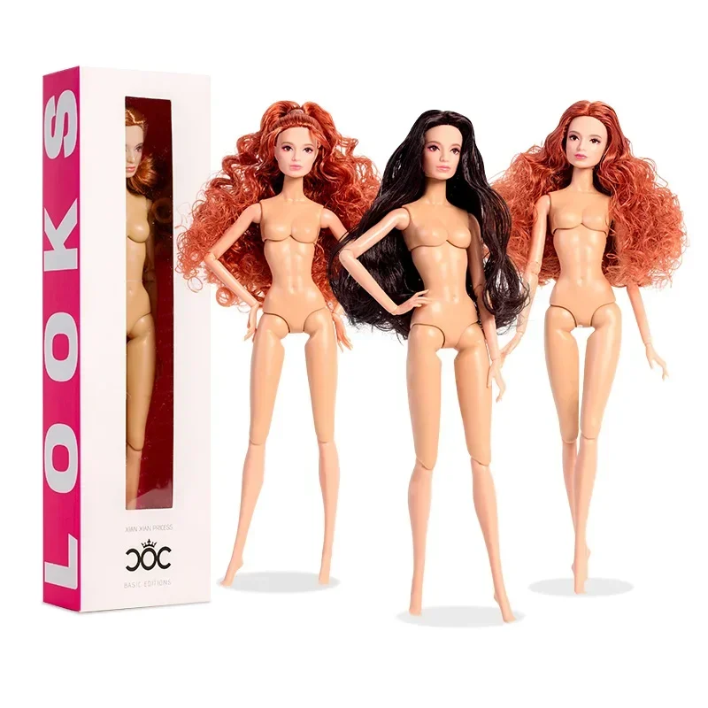 Európska módna supermodel1/6 BJD Doll Body Daily Outfit Party roztomilé šaty 12 '' hračky pre deti hračky narodeniny darčeky