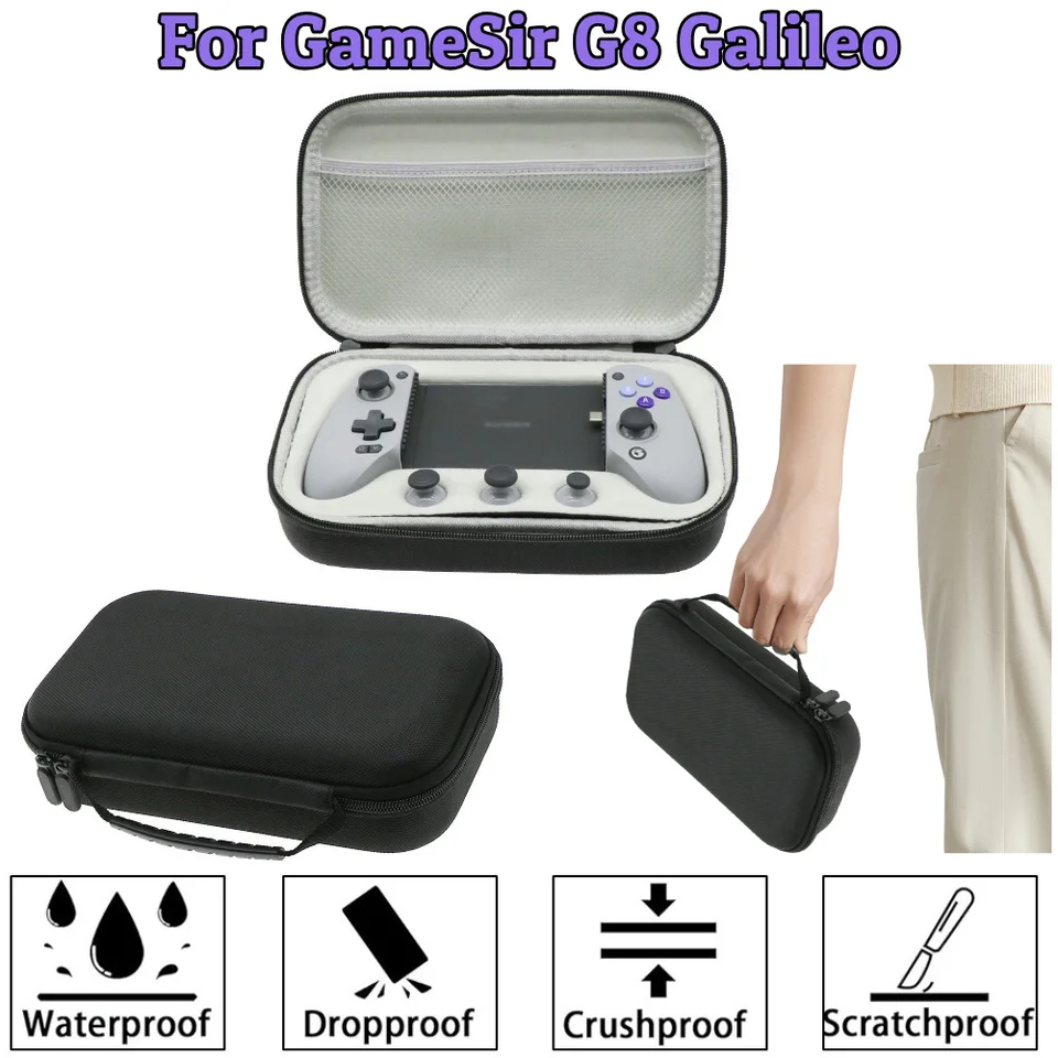 Eva Hard Carrying Case pre Gamesir G8 Anti-Fall Chránok s obalom na tvrdé úložisko siete pre hry Gamesir G8 Galileo