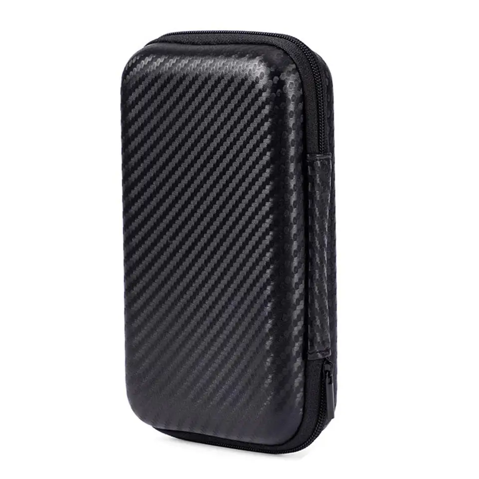 Eva Hard Protective Case pre R35S/R36S Prenosná herná konzola Bag Carbon Fibre so vzorom Game Console Storage Game Adsessory
