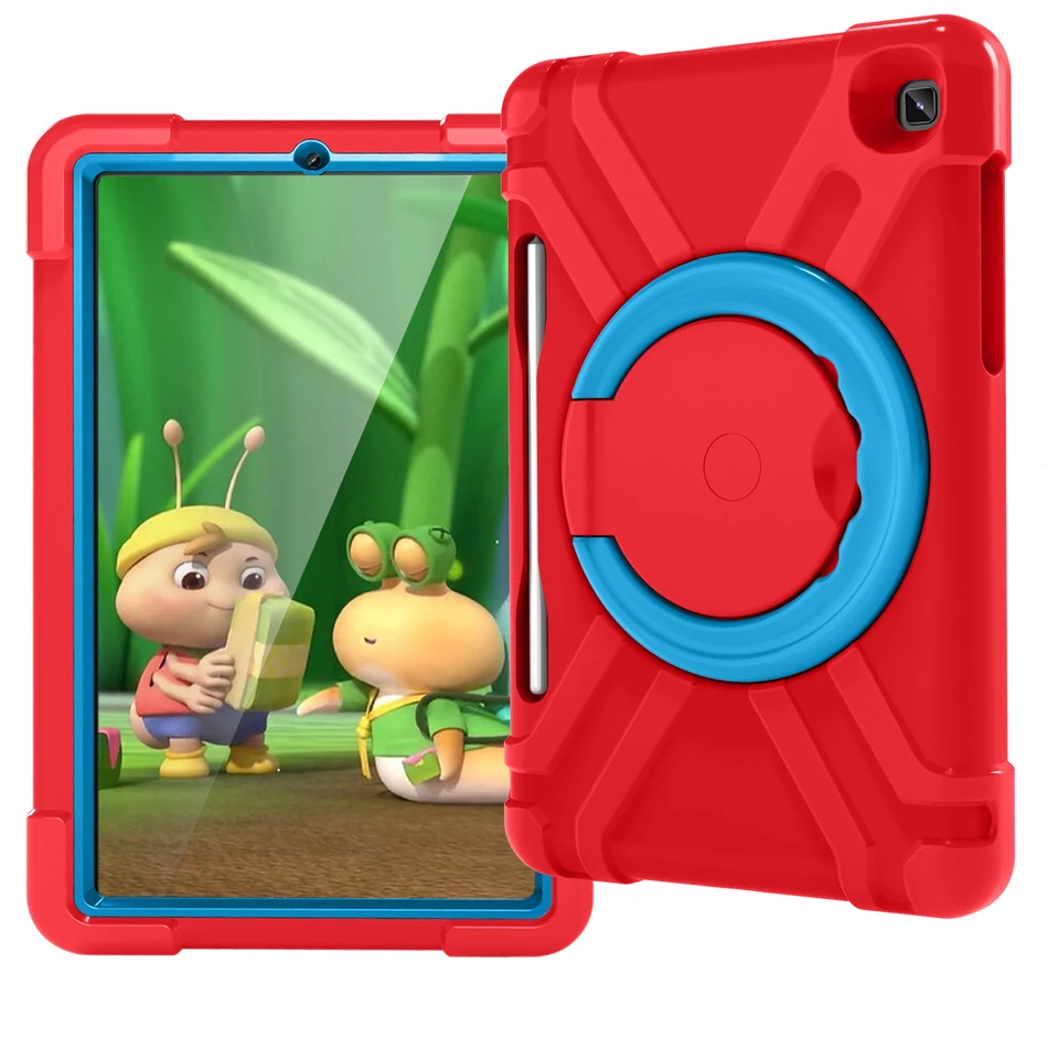 Eva PC Kids Case Universal pre Samsung Galaxy Tab S6 Lite10.4 2024 2022 2020 SM-P620 P625 P613 P619 P610 P615 360 Rotačný kryt