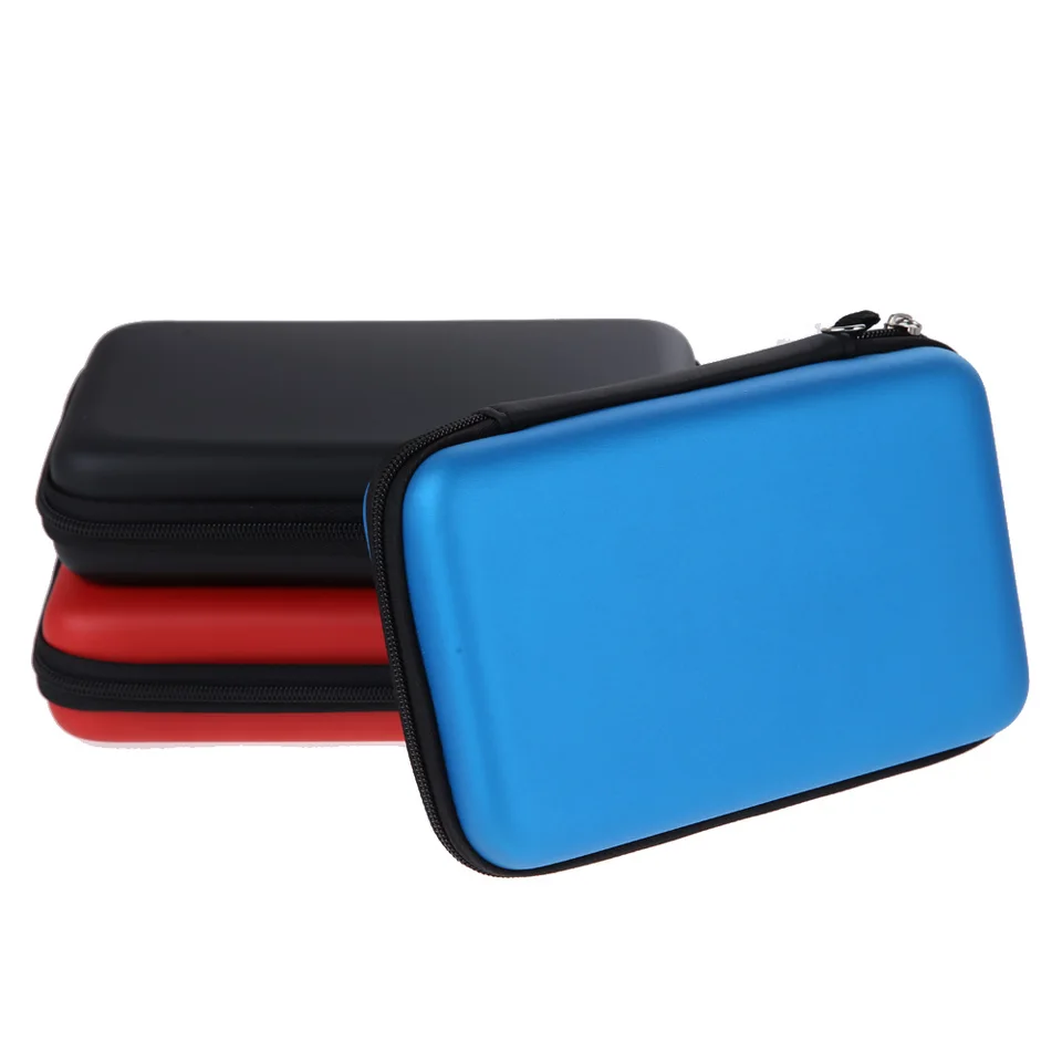 EVA Storage Bag Case Tvrdé obaly prepravy tašiek na brehové puzdro pre pevný disk SSD Nintendo Nové 3DS XL/ 3DS XL NOVÉ 3DSXL/ LL