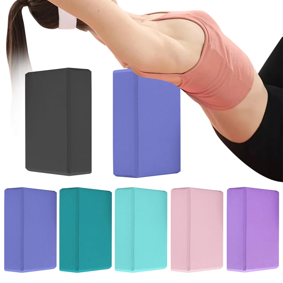 Eva Yoga Blok nepremokavá telocvičňa tréningové blokuje vlhkosť s vysokou hustotou jogy blokuje teleso tvarujúce bloky jogy pre jogu pilates