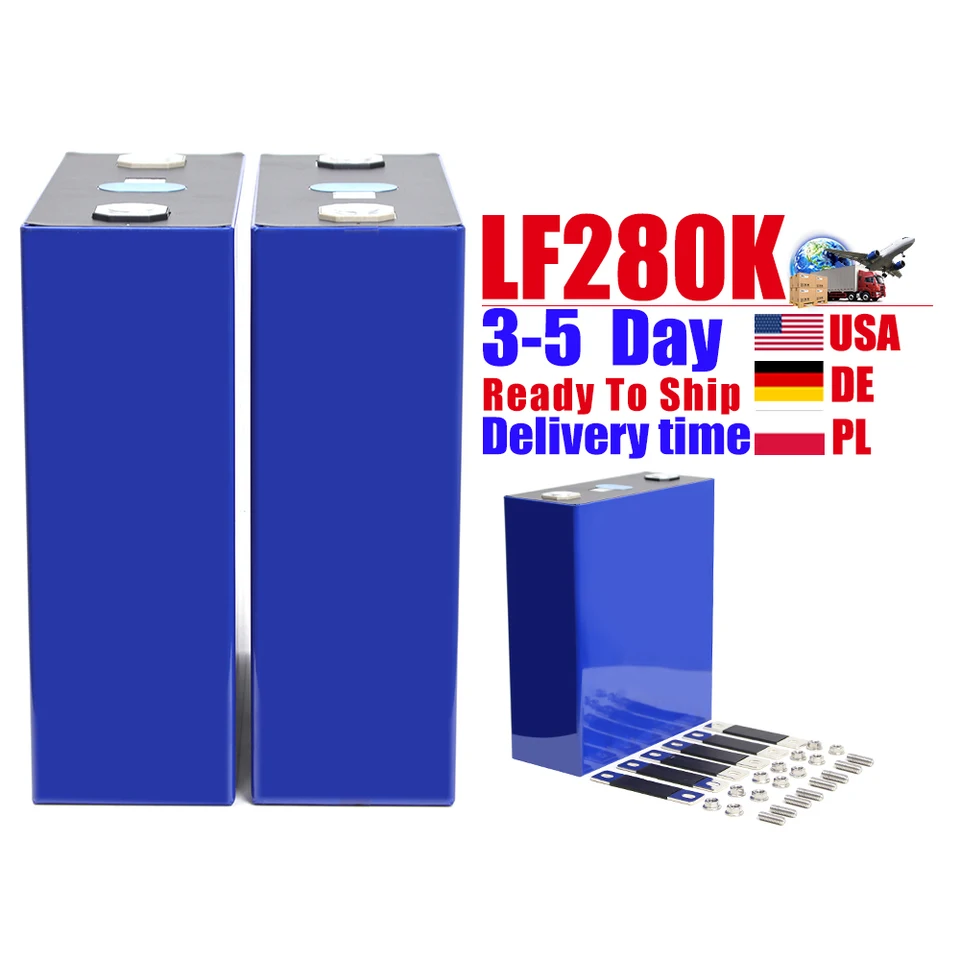 EVE 280AH LIFEPO4 BATKÁLNA CELLA LF280K Stupeň A 3,2V EÚ USA US SICK LITHIUM ION LI PRISMATICKÁ LFP EV fosfát Iron akku