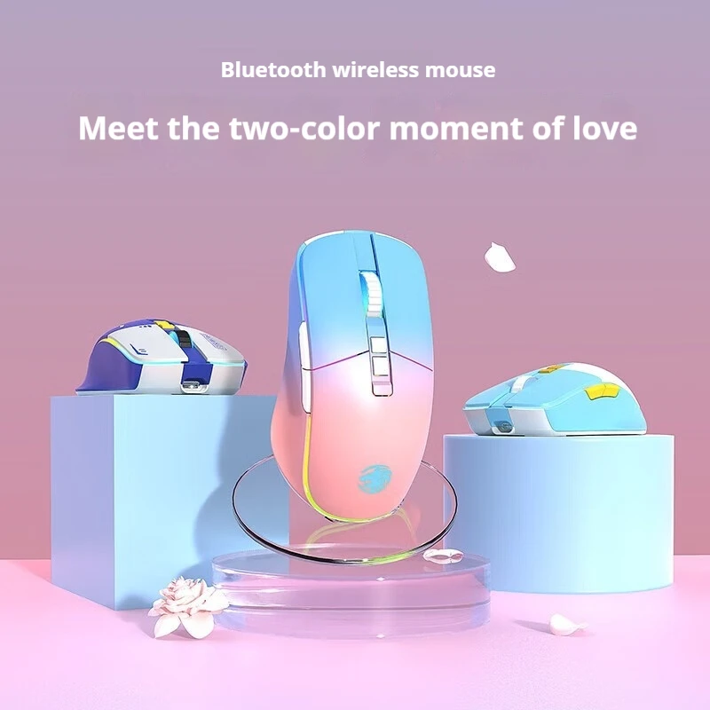 Eweadn G308 Dual-režim Bluetooth 2.4g Wireless Tichej myši kompatibilnej viacerých systémov