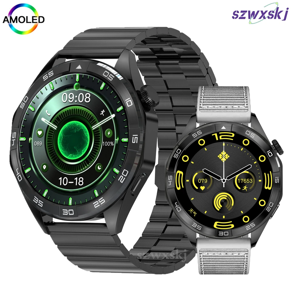 EX105 Smart Watch for Men 1,55 HD Screen 360*360 350 MAH Bluetooth CALL HORKÁ STRÁNKA GPS pre smartfón s Androidom
