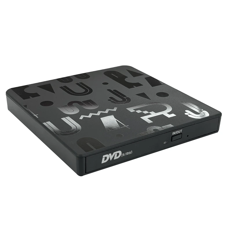 Externá DVD optická jednotka prenosný prenosný počítač univerzálny multifunkčný CD horák USB3.0 Externá optická jednotka DRUFABLE