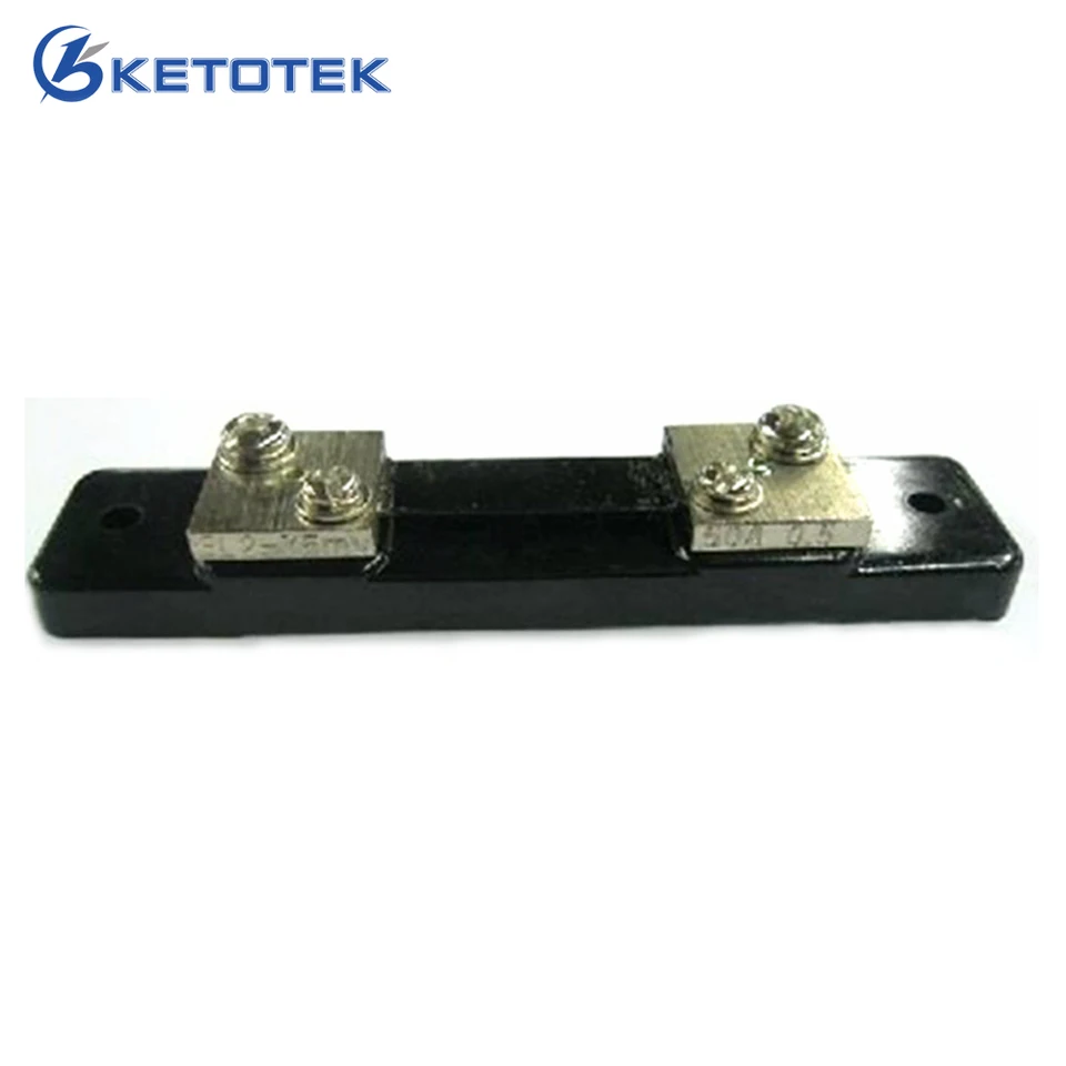 Externé odpory v oblasti skratov DC 10A 50A 100A 200a 300a 500a 75 mV pre digitálny ampérový voltmeter Wattmeter