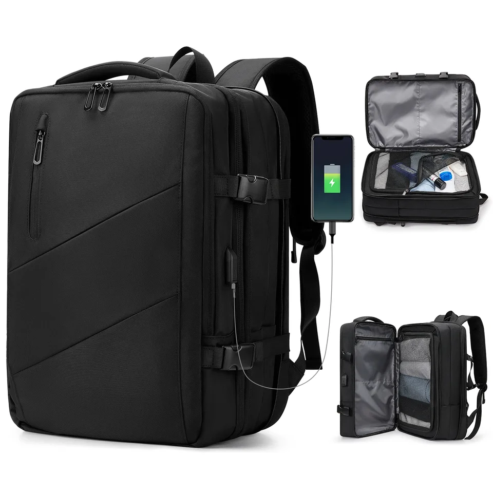 Extra veľký 40L Cestovný batoh pre mužov, ktorý je možné batohovať v kabíne, prepravte sa na batohový batoh, vodotesná práca v taške notebook