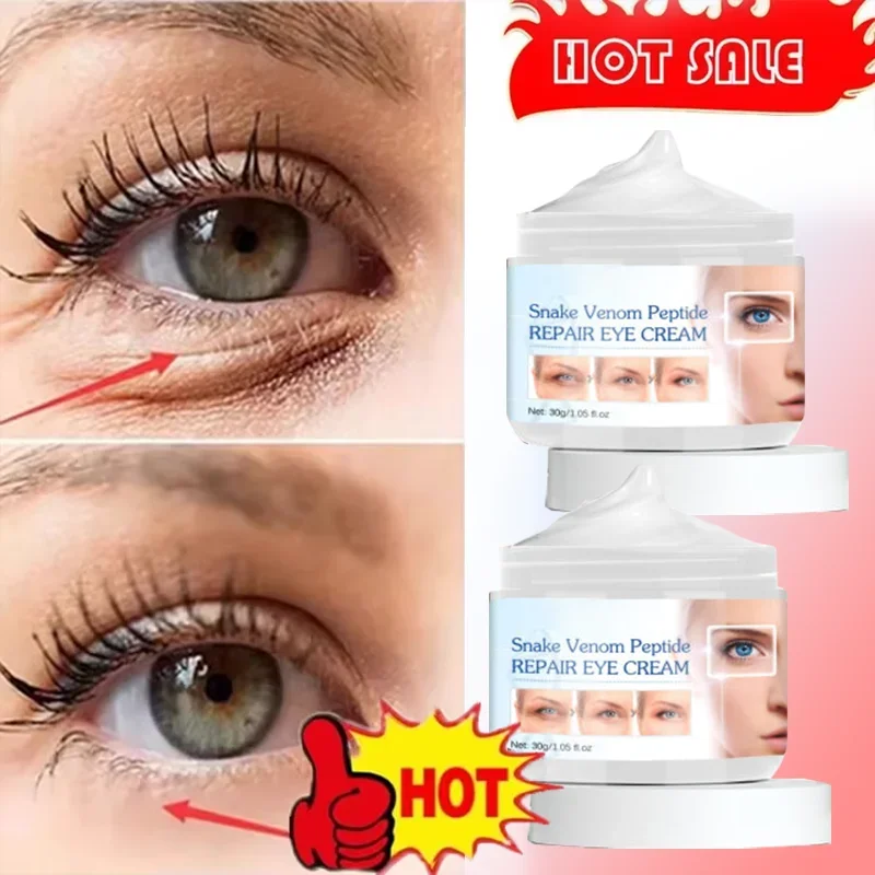 Eye Cream osvetľujte čiary a tmavé kruhy a tašky, ktoré usporadúvajú opravu zdvíhanie proti vráskaniu očný krém