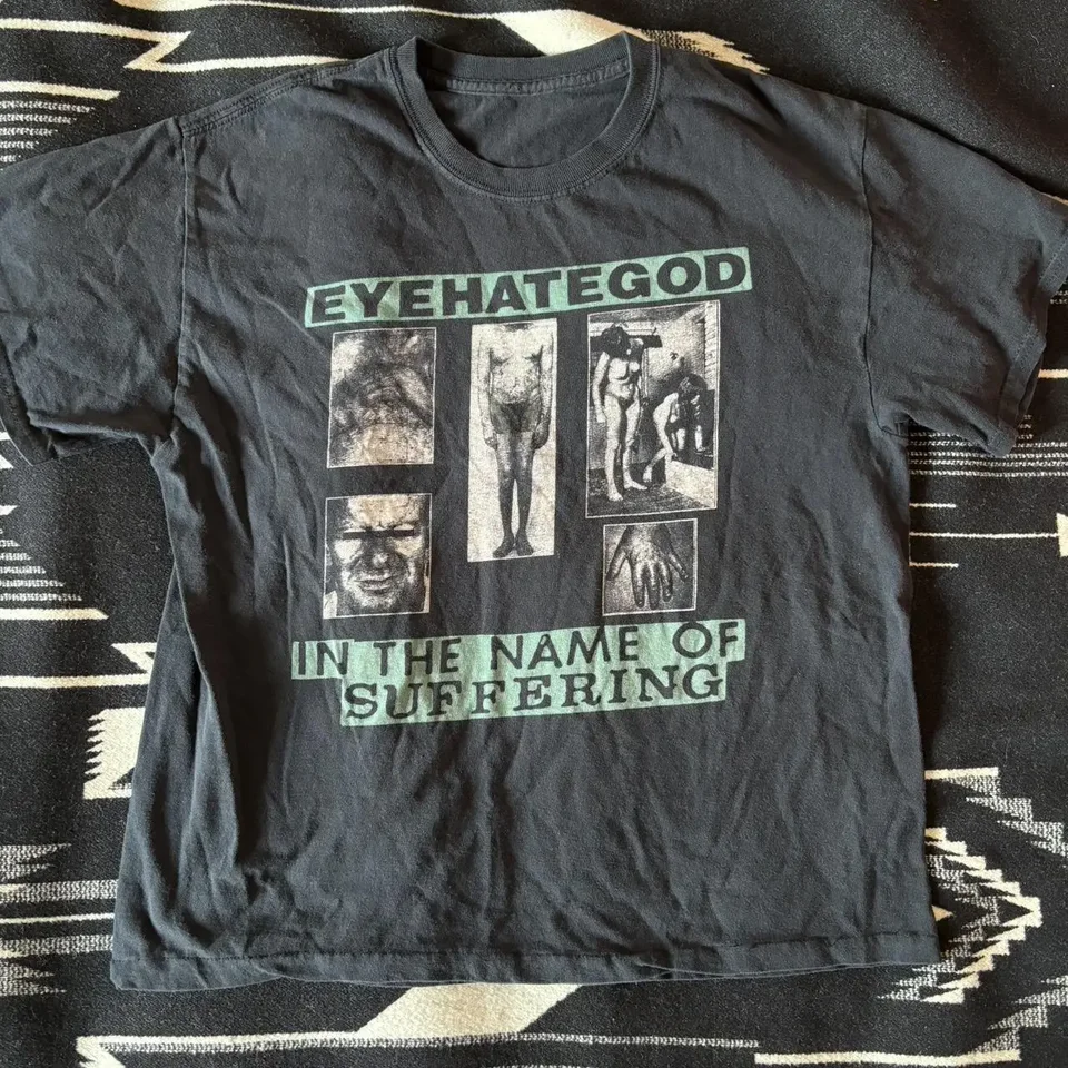 EyeHategod Rock Band s krátkym rukávom košeľa unisex bavlnené mužy Ženy KTV5525