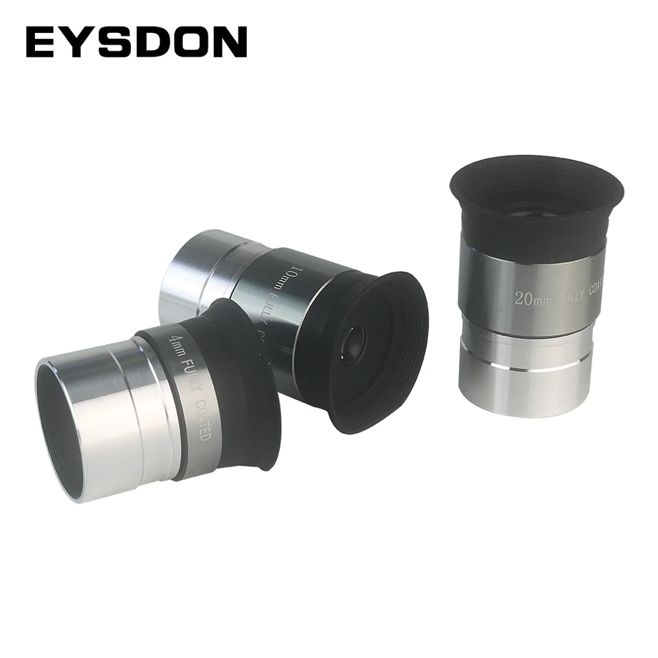 Eysdon Telescope Ekaling Oudiece 1,25 palca úplne potiahnuté sklo s M28,6*0,6 mm filtračným závitom - 4 mm/ 10 mm/ 20 mm ohniskový vzdialenosť si môže zvoliť