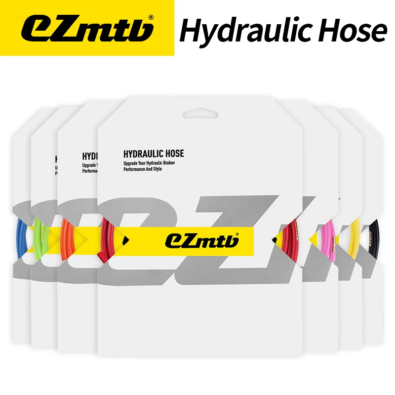 Ezmtb Mountain Bike Tools Štvorvrstvové päťvrstvové brzdové olejové potrubia Hydraulické kotúčové brzdy Teflon kevlar z nehrdzavejúcej ocele Hadica