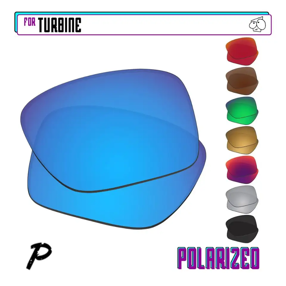 Ezreplace polarizované náhradné šošovky pre - slnečné okuliare Oakley Turbine - viac možností