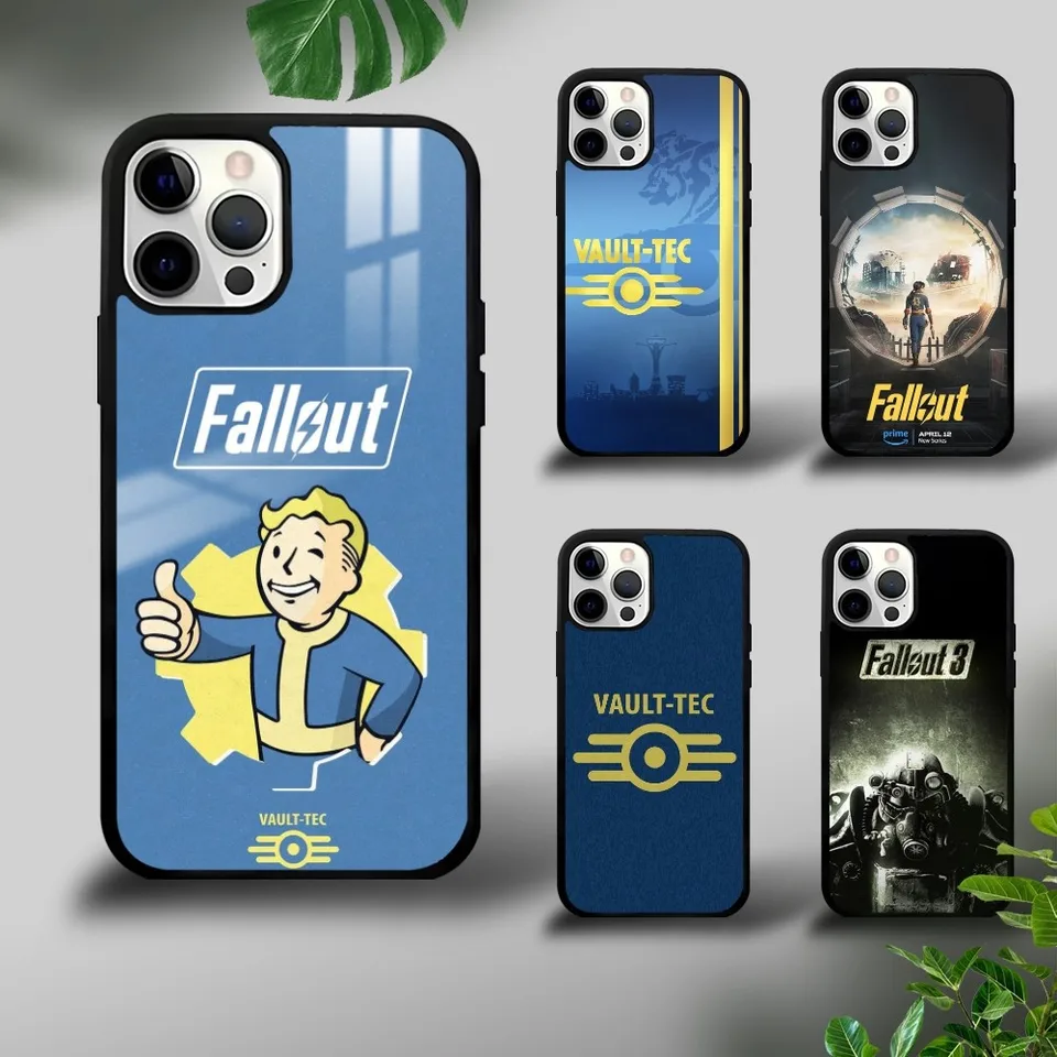 F-Falout S-Series 4 Cool Game Telefon Case pre iPhone 16 15 14 13 12 11 Pro XS Max Mini plus celulares tvrdá fonda