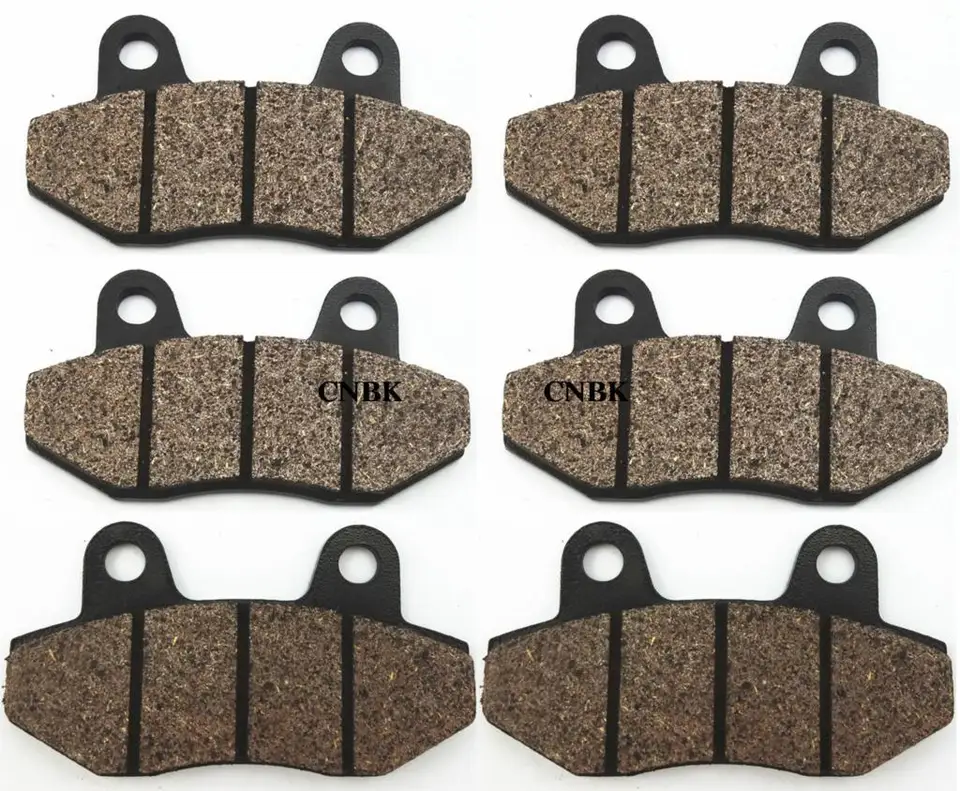 F+R Disk brzdové doštičky nastavené Hyosung 125 250 650 Comet Comet125 2004