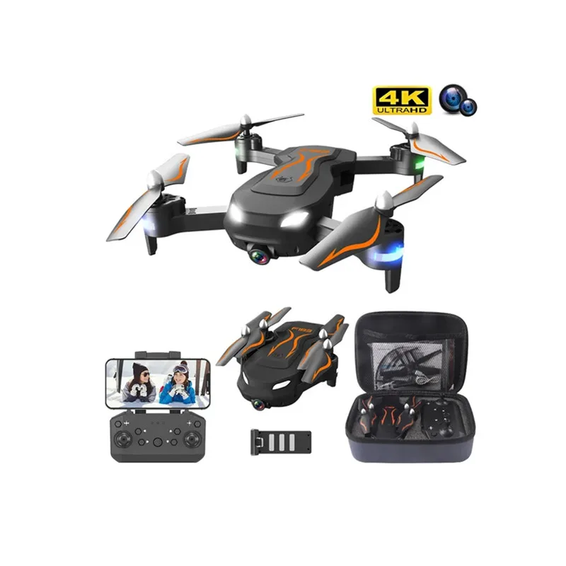 F183 RC MINI DRONE 4K HD CAMERA Širokopáňa Aerial Foto WiFi FPV Optické polohovanie Skladacie štvorkoliek
