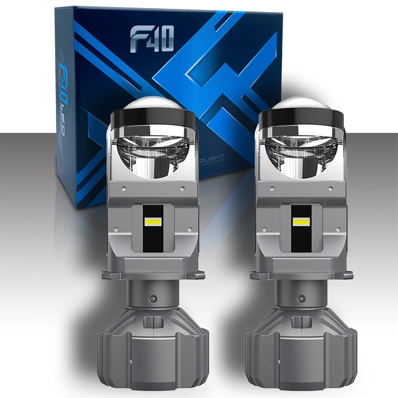 F40 1000W 1000000LM H7 H4 CANBUS CANBUS CAR CAR MINI LED H4 LED projektor BULB