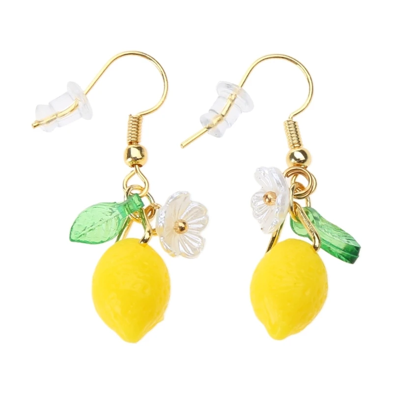F42f Jednoduchý citrusový prívesok Ear Ear Accessories