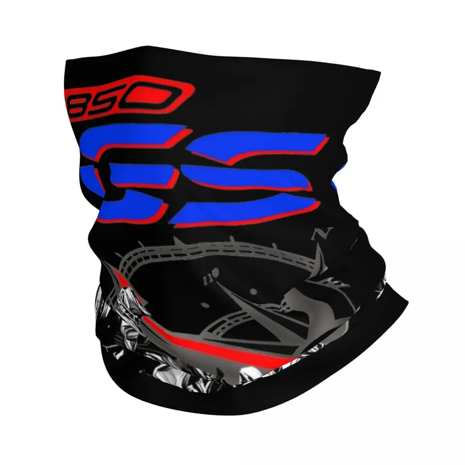 F850 GS Motocykel závodné pretekárske bandana krk gaiter tlačený motorový závod Balaclavas Mask Mask šál teplý cyklovanie vonkajšie športové umývadlo