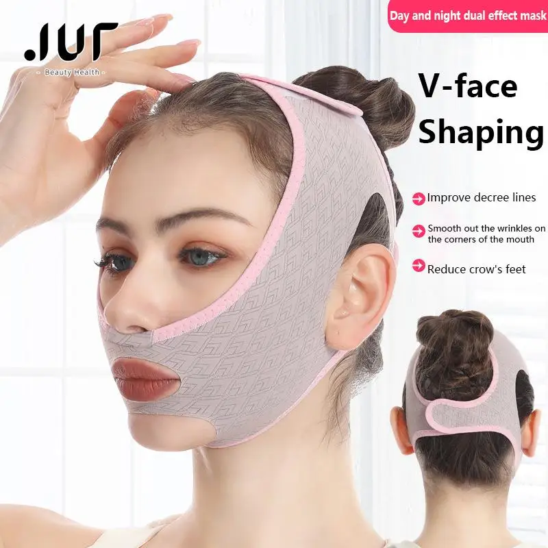 Face Lift V Shaper Mask tváre chudnutie obväz brada Cheek Lift Up Belt Anti Wrinkle Strap Beauty Keaty Keys tenký výťah na tvár Nástroje na tvár