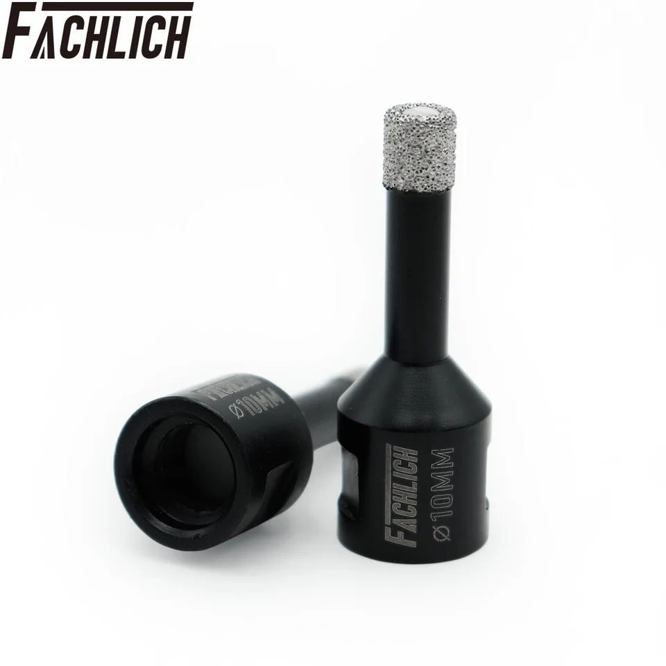 Fachlich 2ks 6-16 mm Diamond Drilling Crowns Jadrové bity keramické dlaždice Píla píla M14 Vŕtacie bitky jadro Bits mlyn