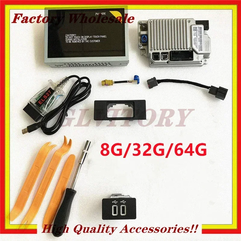 Factory Sync2 s Sync3 Upgrade Kit APIM Modul anténa CarPlay GPS navigácia vhodná pre Ford Lincoln Sync 3 New HC3T-14F014-BD