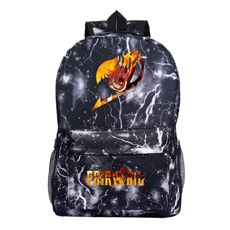 Fairy Tail batoh chlapci dievčatá Školská taška Krásne knižné taška