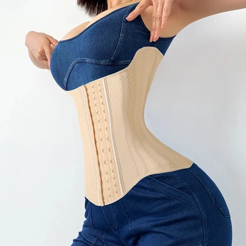 Fajas Colombianas Ženy reduktory latexový pasový tréner 25 oceľový kocový štíhly pásikový pás modelovanie remienok tela shaper korzet