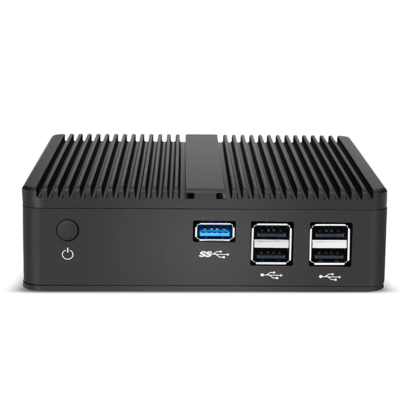 Fanless Mini PC Intel Celeron N2830 4 GB/8 GB RAM 64 GB/128 GB SSD 2.4G WiFi Gigabit Ethernet Support Windows 7/8/10 Linux