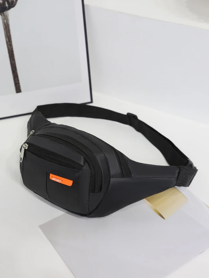 Fanny Pack for Women Men, Crossbody Waist Back, Bag Bag Bag na cestovanie v chode na turistiku, ľahké nosiť akýkoľvek telefón, peňaženku