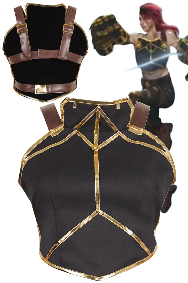 Fantasia Arcane VI Cosplay Battle Armour Vesta Anime Game Lol Disfraz Kostý