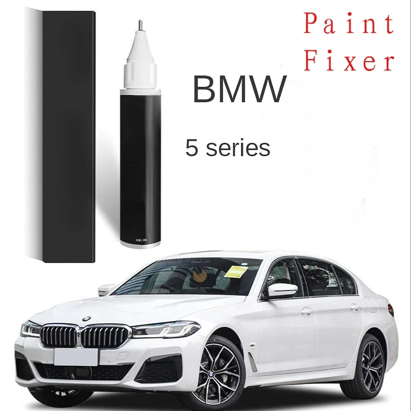 Farbové pero na škrabanec vhodné pre BMW 5-séria farby opravy pera Originálna ruda Biela BMW 5-séria uhlíkovú čiernu špeciálnu bielu červenú farbu