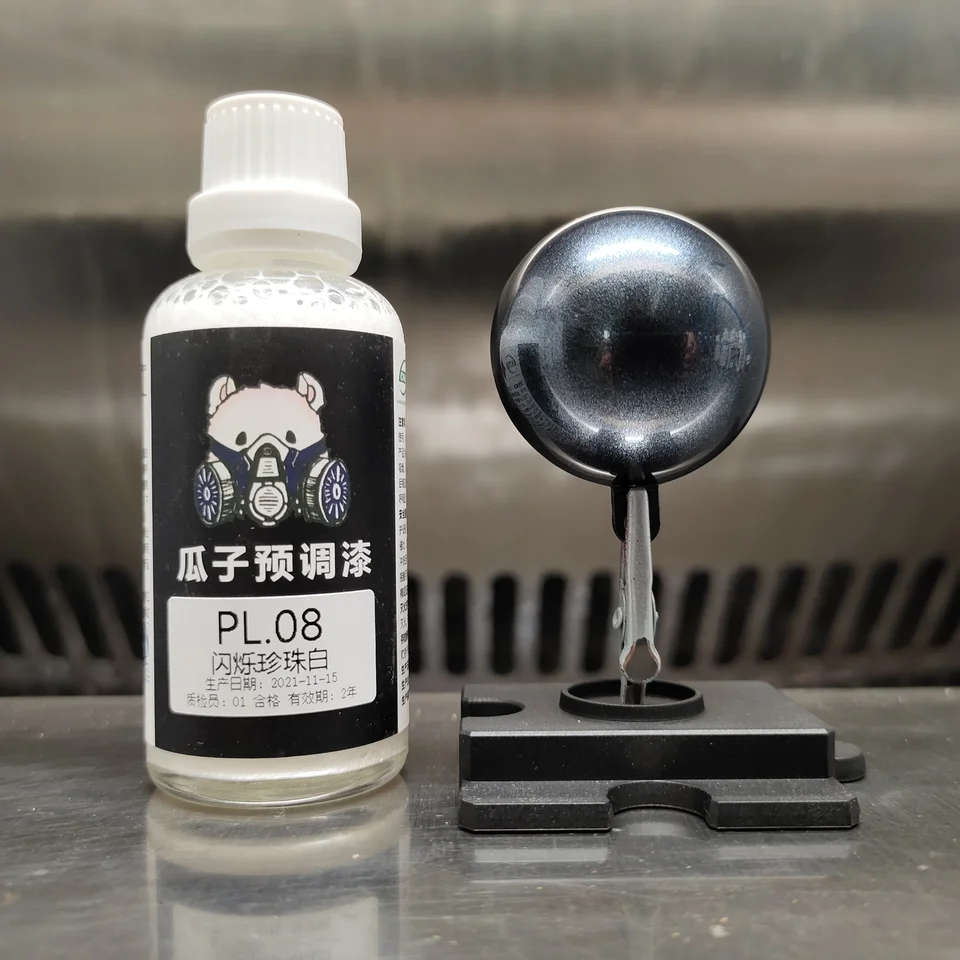 Farby pigmentu perleťové perlice perlové biele farebné povlaky povlaky Airbrush Oiliness Model sfarbenie hobby hračky DIY 50 ml pl.08