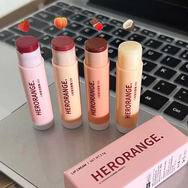 Farebný hydratačný balzam na pery set make -up želé mandľové kávové pery odtieň nahej ružovej čiernej čaju rúž primer bezfarebnej pery starostlivosť
