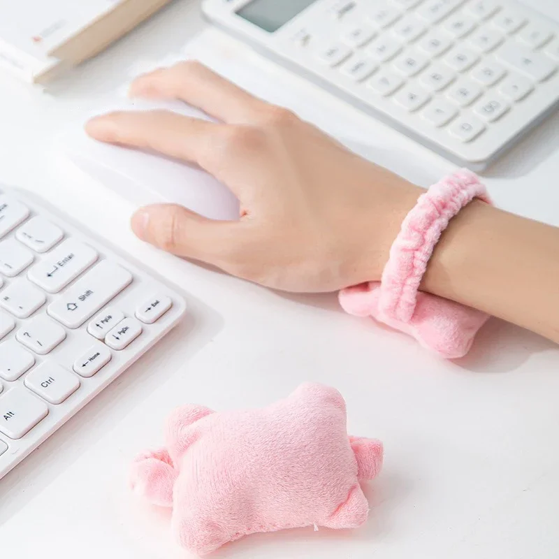 Farebný mäkký odpočinok na zápästie Podpora vankúša pohodlný počítač Mouse podložka pre písanie stolovej klávesnice zápästie podložky ručný vankúš domáca kancelária