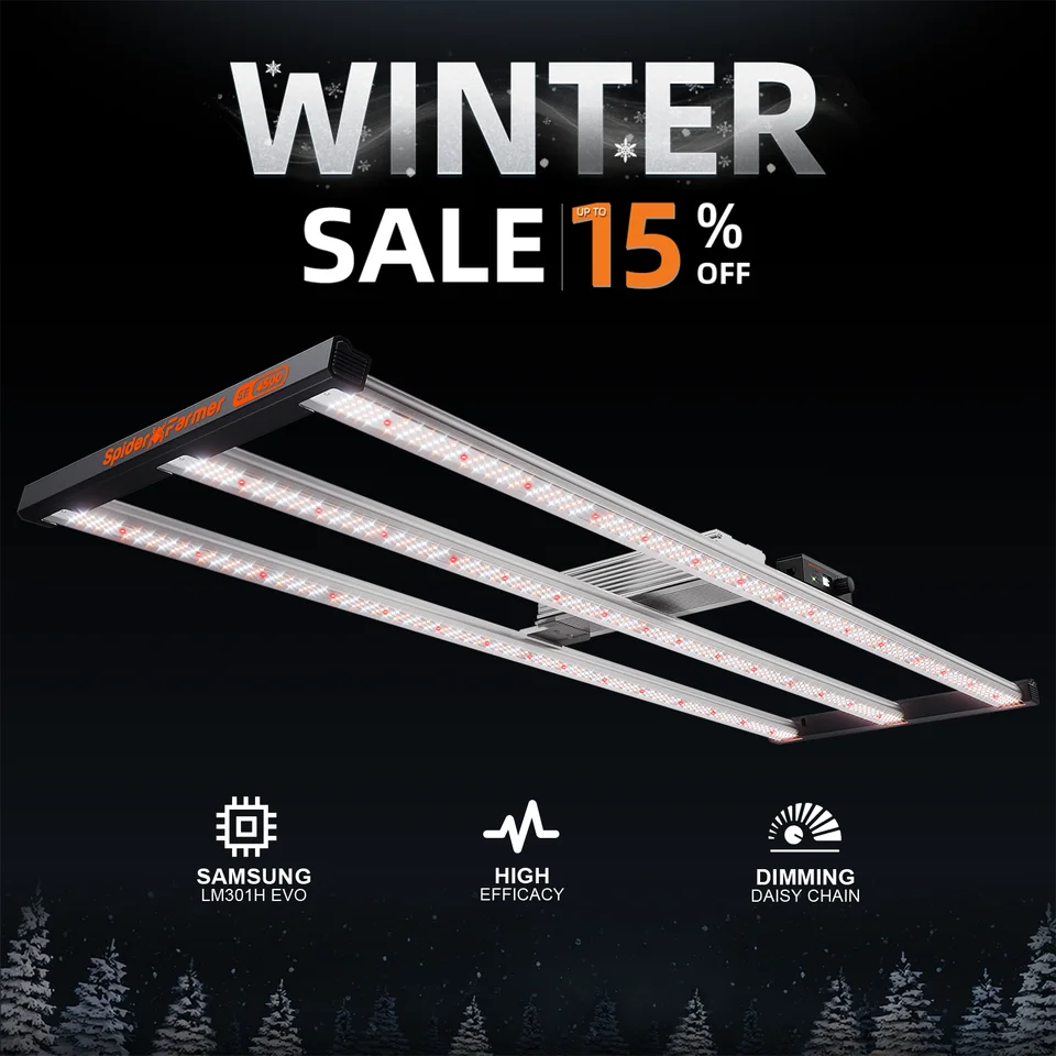Farmár pavúkov SE4500 LED Grow Light Svetlo Samsung LM301H EVO Odnímateľný vodič Plné spektrum pre veg kvetinové rastliny Indoor Hydroponics