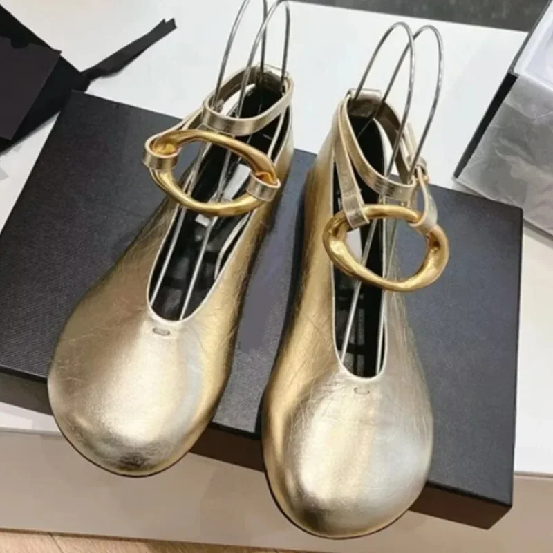 Fashions ploché baletné topánky Značka Značka guľatá špičky Nám