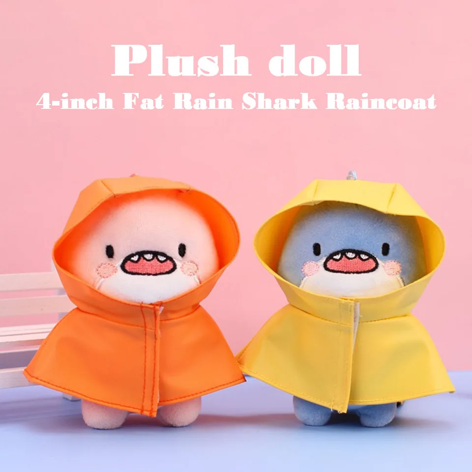 Fats Raincoat Sharks Keychain prívesok viacúčelové keyrings taška pre prívesok pre deti chlapca dievčatá Men