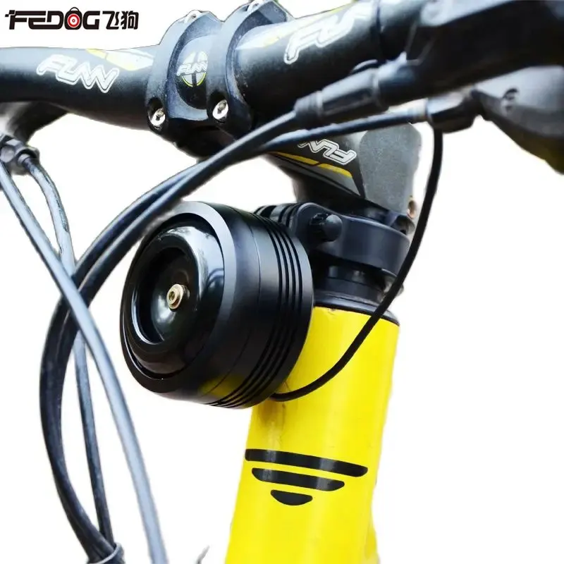 Fedog Bicycle Electric Bicycle Scooter Elektrický roh alarmu Elektrický Super Loud Horn, Operácia diaľkového ovládača Alarm proti krádeži