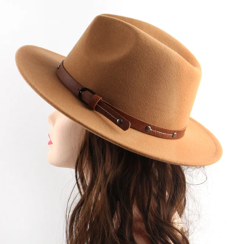 Fedora Hat Funktion Men's Hats Ladies Felt Jazz Ring Ring Doplnky Panama Fedora Hats шля Vavi