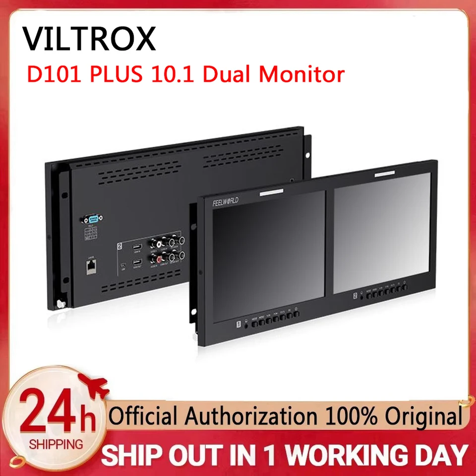 Feelworld D101 Plus Dual 10,1 