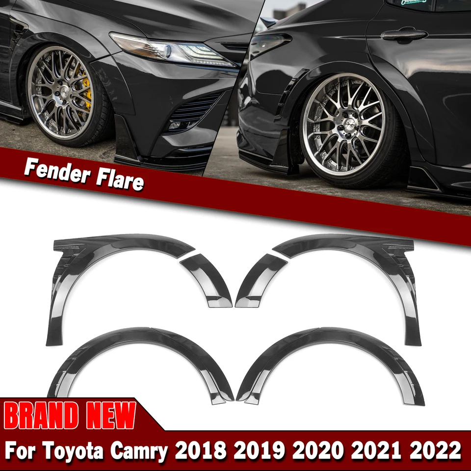 Fender Fender Fender Brow Cover Široké oblúky oblúky bahenu pre Toyota Camry SE XSE 2018 2019 2020 2021 2022 2023 2024 Yofer