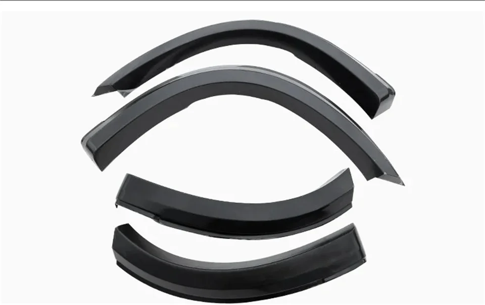 Fender Fender Flares Arch Wheel Oudbrow ProtectorMudguard Sticker pre Mitsubishi Outlander 2013-2020
