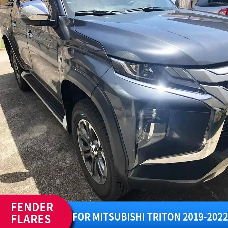 Fender Flares Wheel Arch for Mitsubishi L200 Triton 2019-2022 Mitsubishi Strada Strakar Mitsubishi Barbarian Montero 2020 2020
