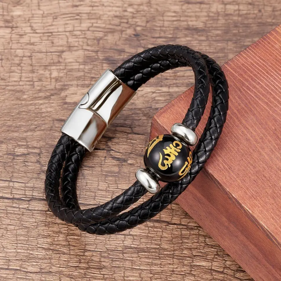 Feng Shui Black Obsidian Náhopa