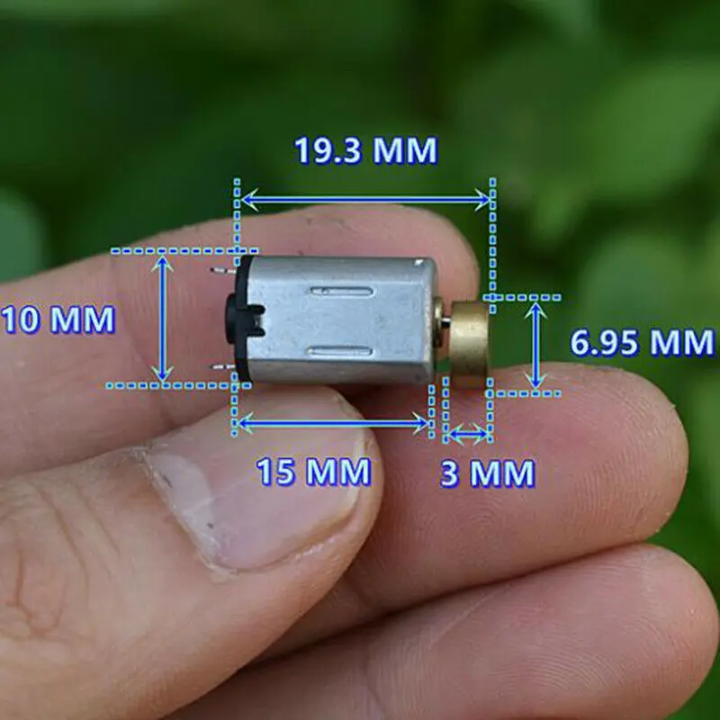 FF-M20 vibračné vibračné motora DC 1,5V-3V MICRO MINI 10 mm vibrátor DIY hračky Massager