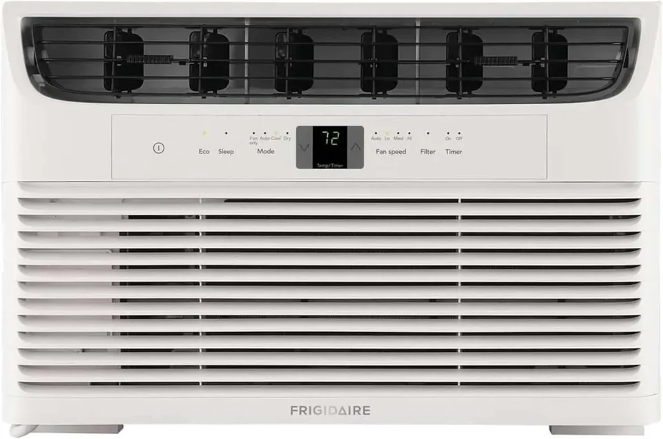 FFRA062WAE klimatizácia miestnosti namontovaná na okne, 6 000 BTU s viacriadeným ventilátorom, režimom spánku, programovateľným časovačom, v WH